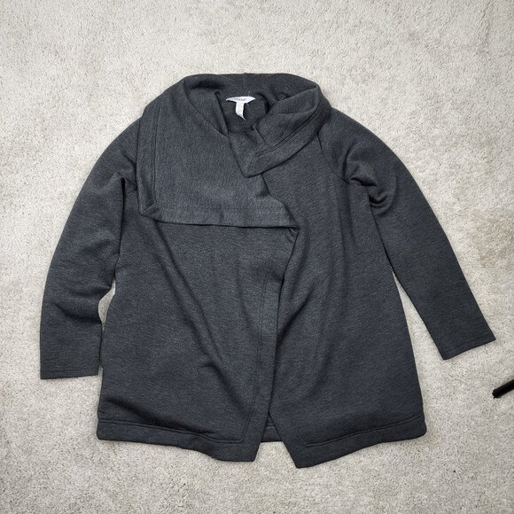 SPANX Sweaters - Spanx Air Essentials Shawl Cardigan Sweater Womens Large L Button Modal Soft USA